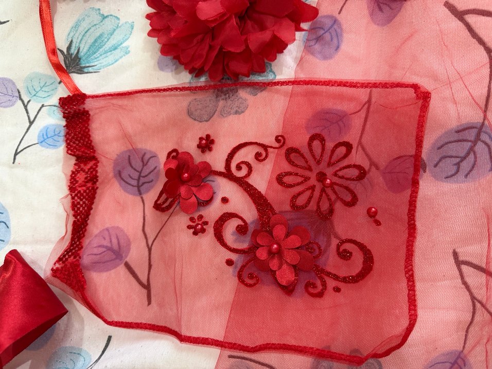 Gelin duvak seti - Görsel 5