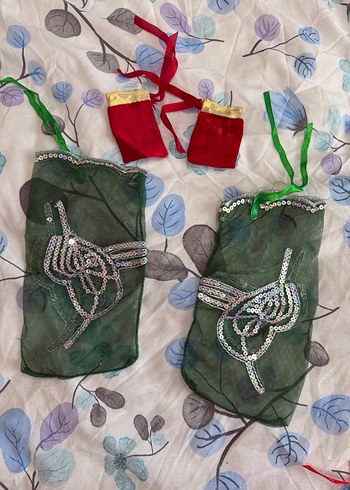 Yeşil Damat duvak seti - Görsel 6