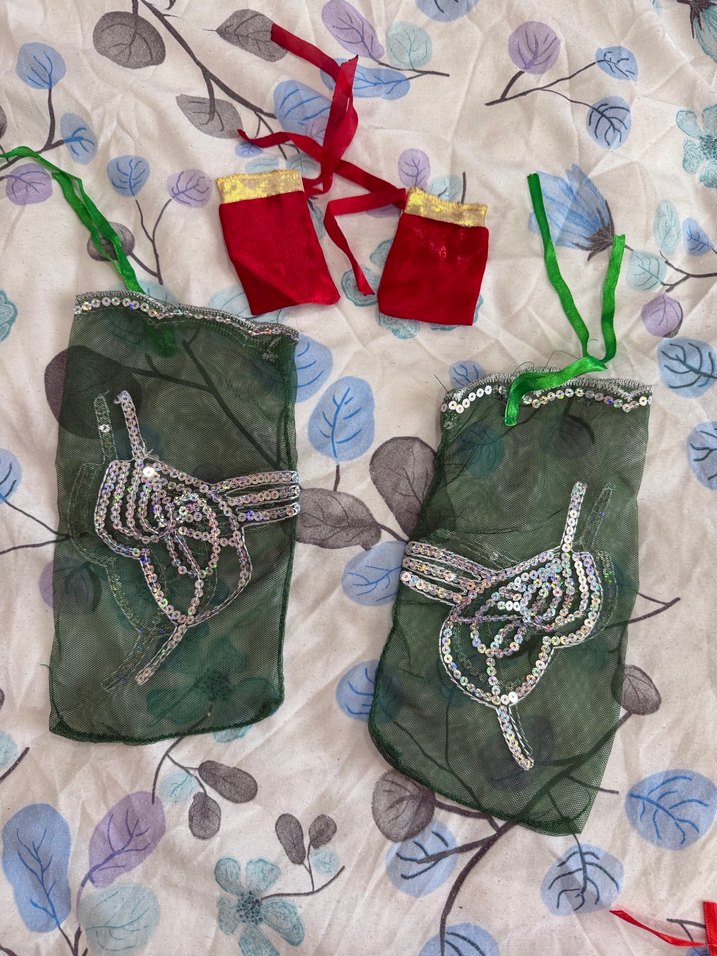 Yeşil Damat duvak seti - Görsel 5