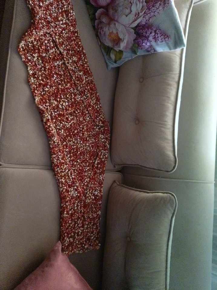 Yeşil Örgü Kadın Şal - Görsel 2