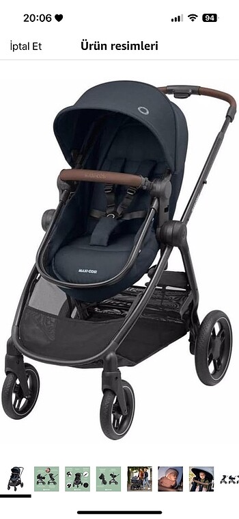 Maxi Cosi Zelia 3 Bebek Arabası
