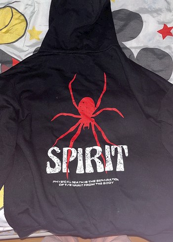 Kadın Siyah Kapüşonlu Uzun Kollu Sweatshirt - Görsel 2