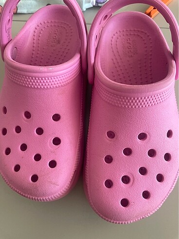 Crocs pembe çocuk terlik