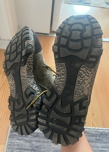 Gri Yılan Desenli Erkek Outdoor Bot - Görsel 5