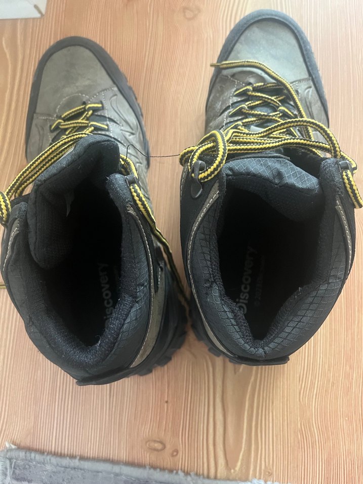 Gri Yılan Desenli Erkek Outdoor Bot - Görsel 4