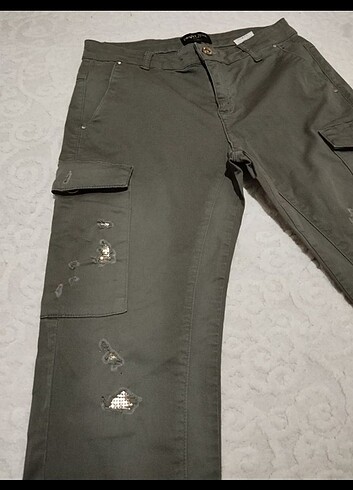 Bayan detaylı jeans
