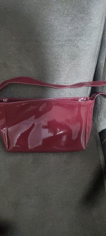 Mango Bordo rugan çanta 