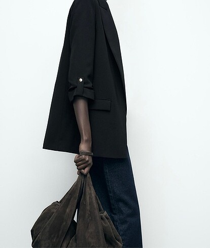 Siyah blazer - Görsel 5