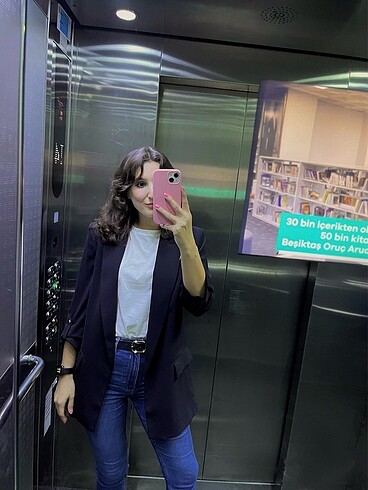 Siyah blazer - Görsel 4