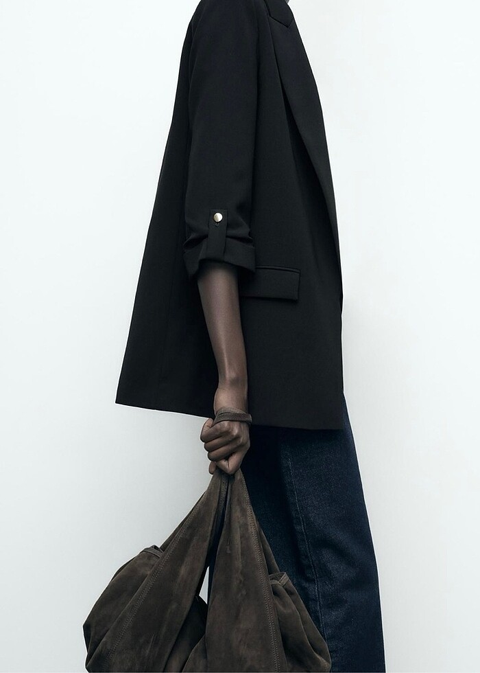 Siyah blazer - Görsel 5