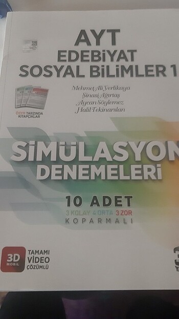 Ayt edebiyat sosyal bilimler 1 deneme