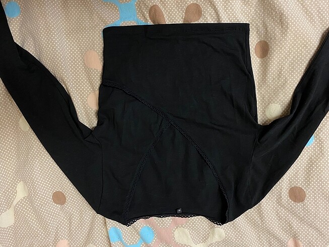 xs Beden Uzun kollu crop