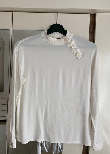 İnci detay bluz - Görsel 2