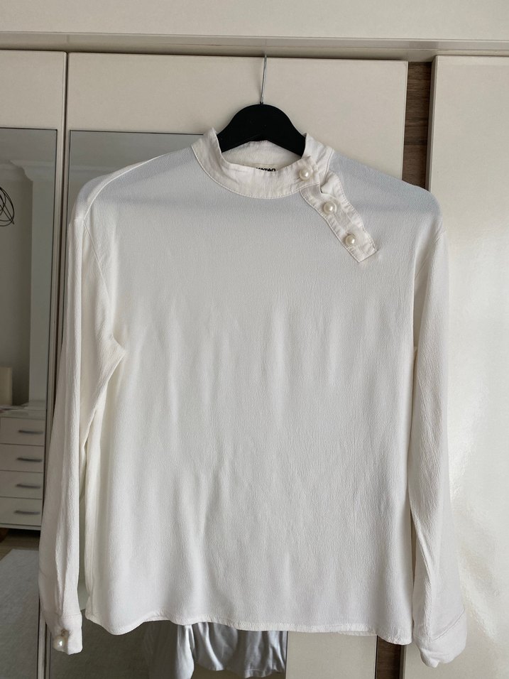 İnci detay bluz - Görsel 2