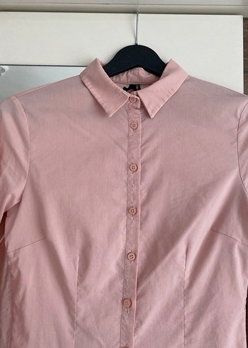 Defacto pembe Gömlek - Görsel 4