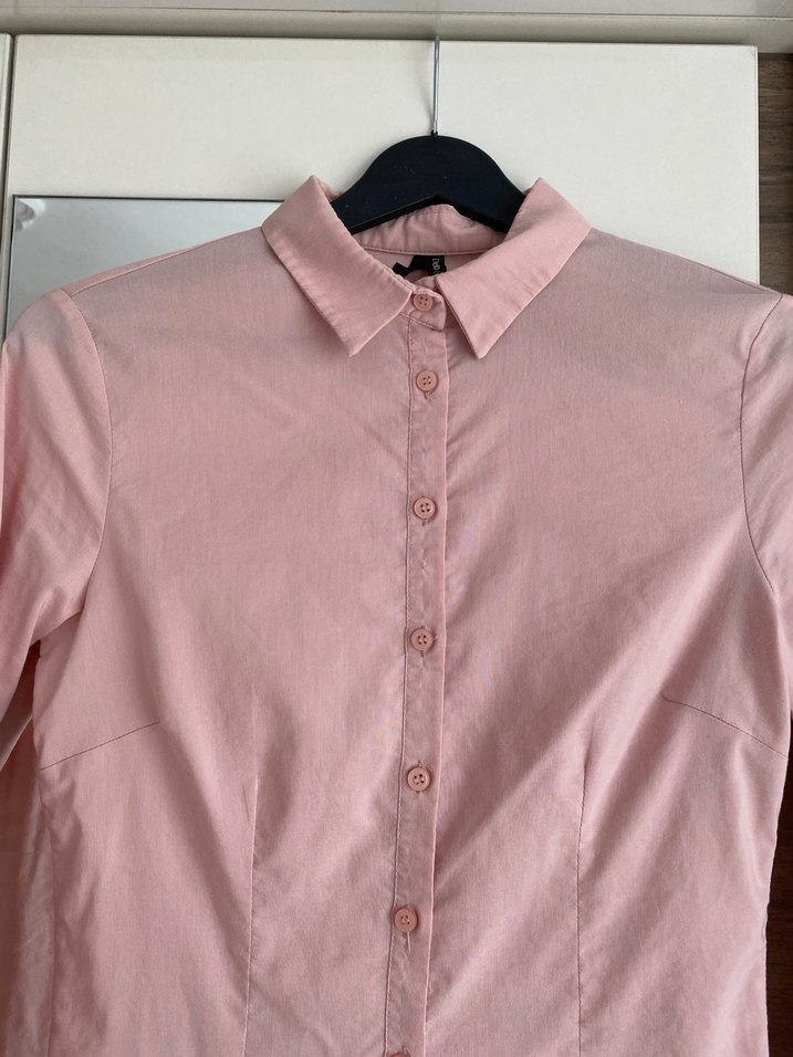 Defacto pembe Gömlek - Görsel 4