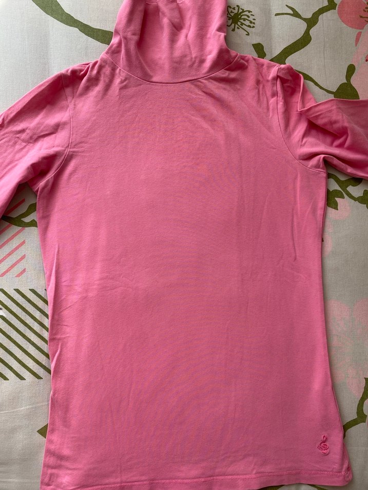 Pembe boğazlı body - Görsel 4