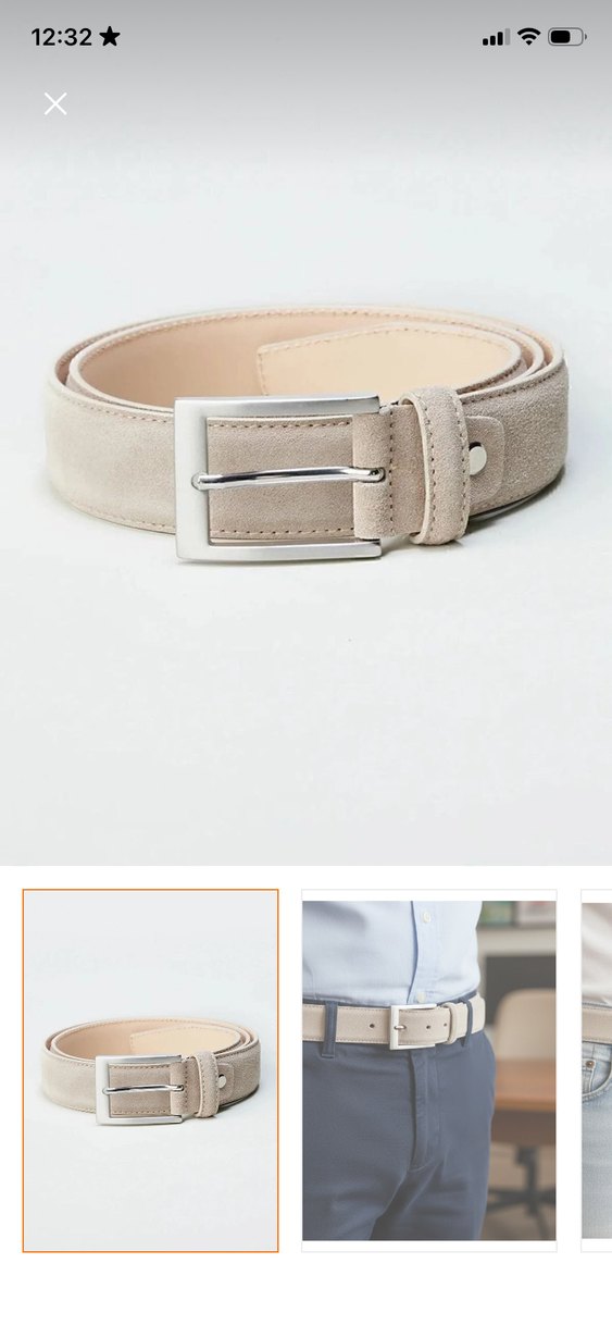 Bej takım elbise 50/6 drop süvari - Görsel 4