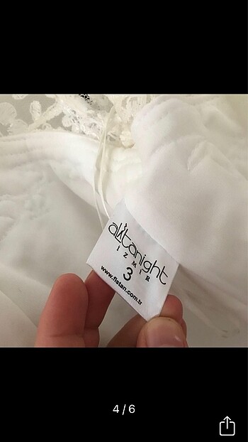 m Beden Nikah elbisesi & kısa gelinlik