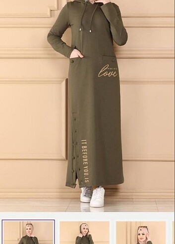 Moda selvim tesettür elbise