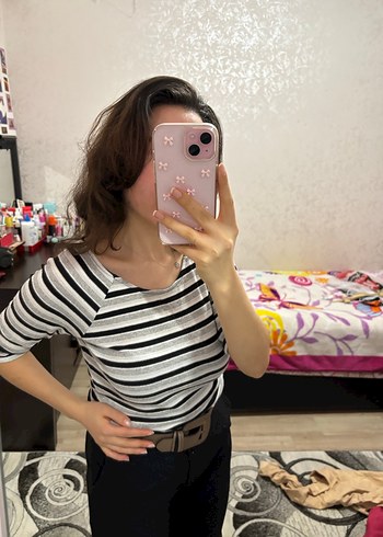 Zebra Desenli Midi Kazak - Görsel 4