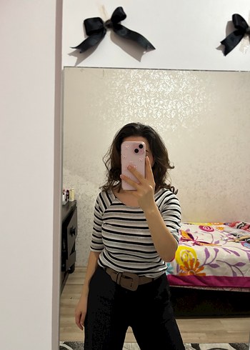 Zebra Desenli Midi Kazak - Görsel 3