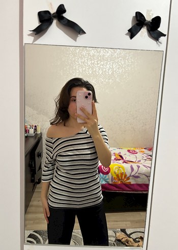 Zebra Desenli Midi Kazak - Görsel 2