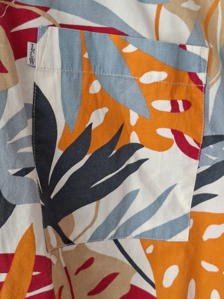 LCW egzotik desenli Kısa Kollu Erkek Gömlek - Görsel 2