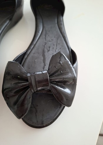 Melissa Siyah Fiyonklu  Babet - Görsel 5