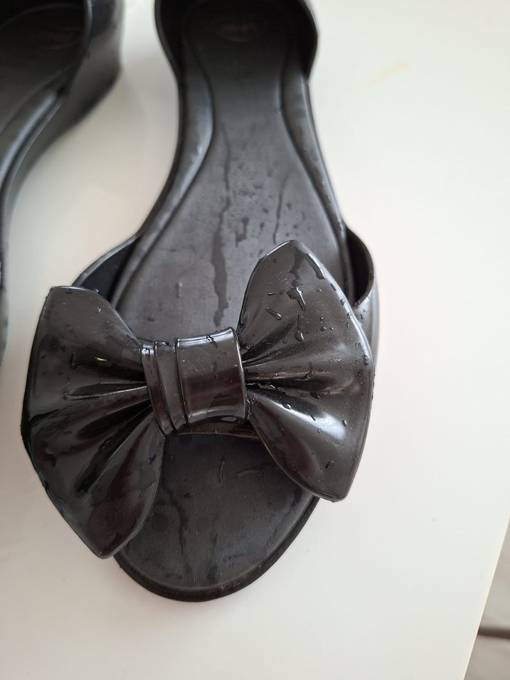 Melissa Siyah Fiyonklu  Babet - Görsel 5