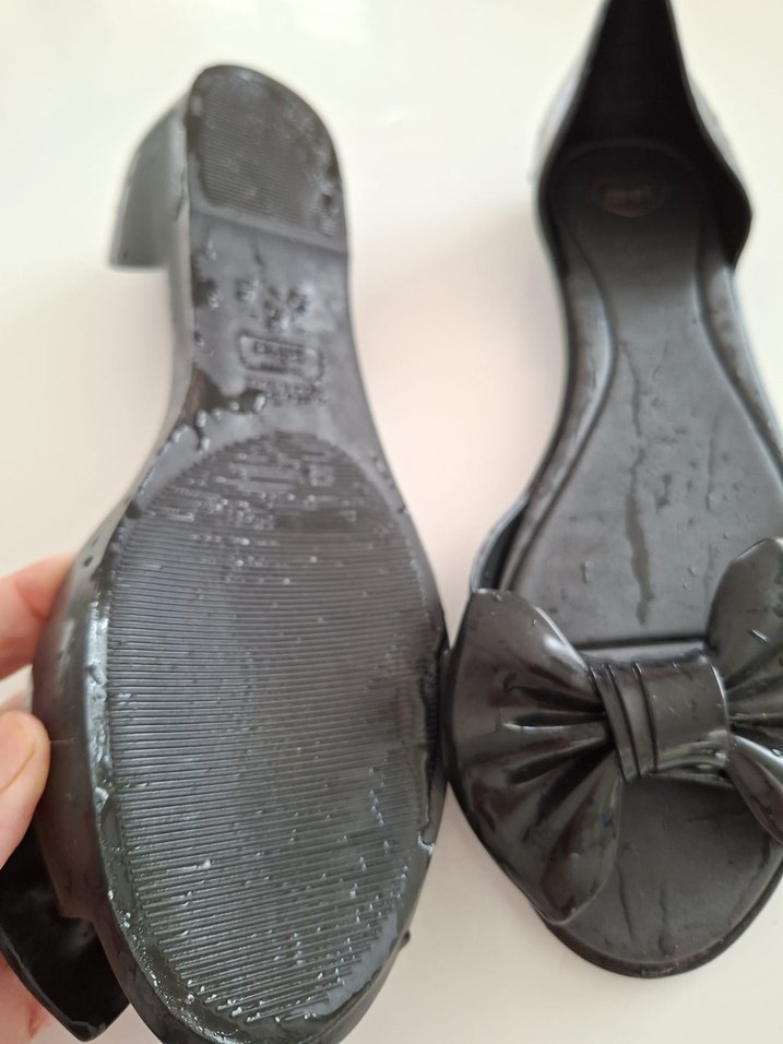 Melissa Siyah Fiyonklu  Babet - Görsel 4