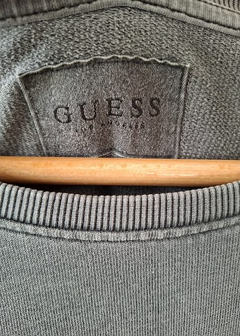 Guess Gri Uzun Kollu Erkek Sweatshirt - Görsel 5