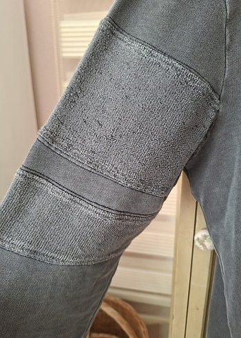 Guess Gri Uzun Kollu Erkek Sweatshirt - Görsel 4