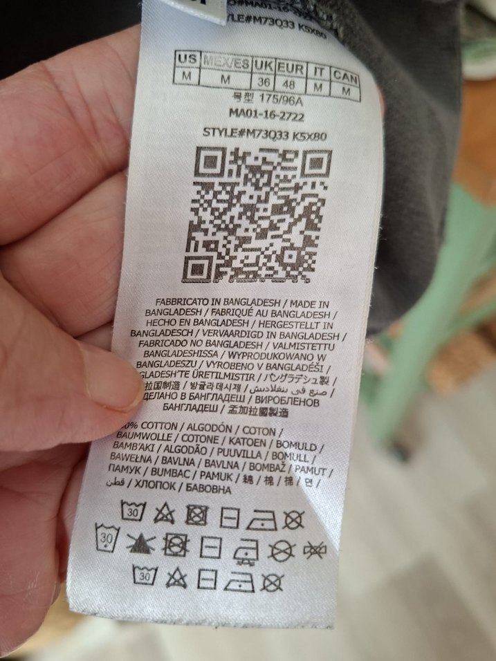 Guess Gri Uzun Kollu Erkek Sweatshirt - Görsel 3