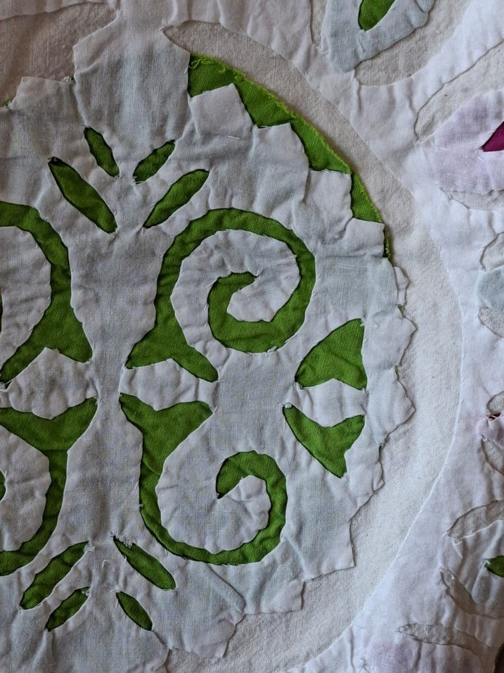 Nakış İşlemeli Beyaz Kol Çantası - Görsel 2