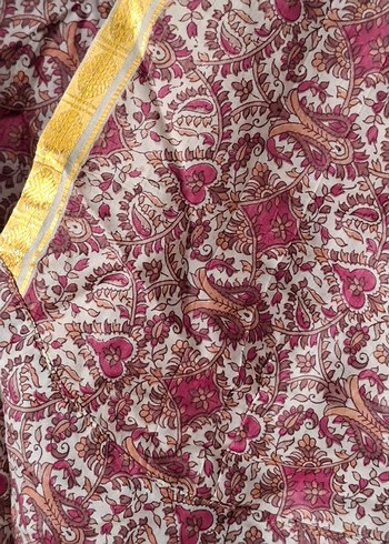 Bohem Bordo V Yaka Kolsuz tunik - Görsel 5