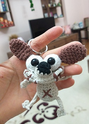 köpke anahtarlık