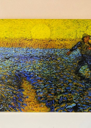 Beden çeşitli Renk Van Gogh 3 lü tablo