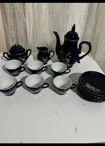 vintage kahve takimi