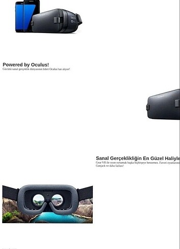  Beden Samsung Gear VR SM-R323