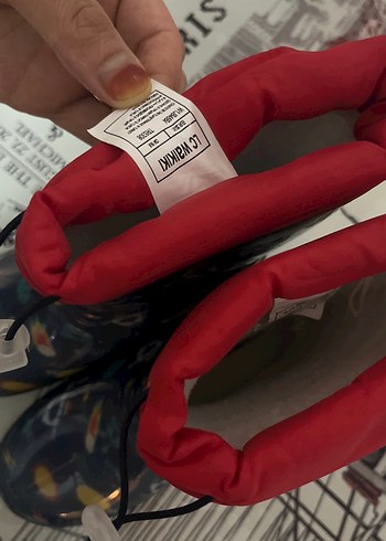 31 Beden çeşitli Renk Çocuklar için Çok Renkli Baskılı Kauçuk Botlar