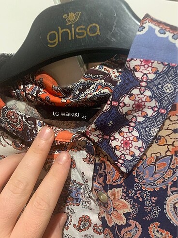 xl Beden çeşitli Renk LCW desenli tunik