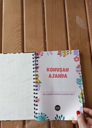  Konuşan Ajanda 