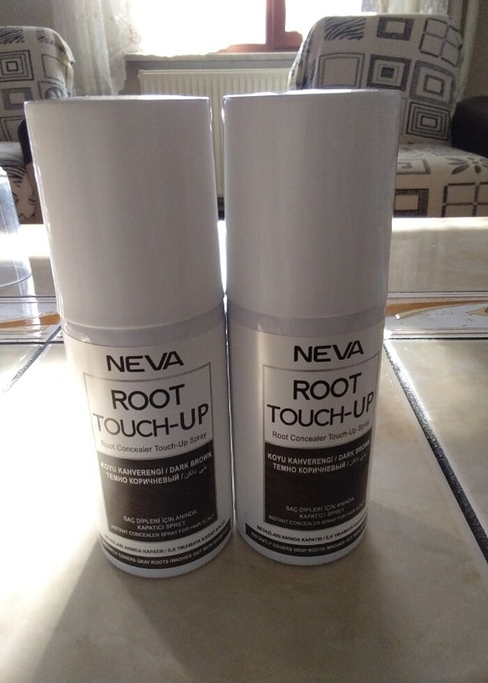 Neva koyu kahverengi geçici saç boyası - Görsel 2