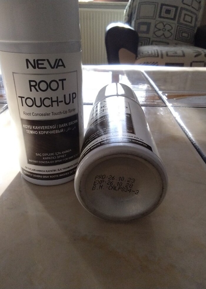 Neva koyu kahverengi geçici saç boyası - Görsel 3