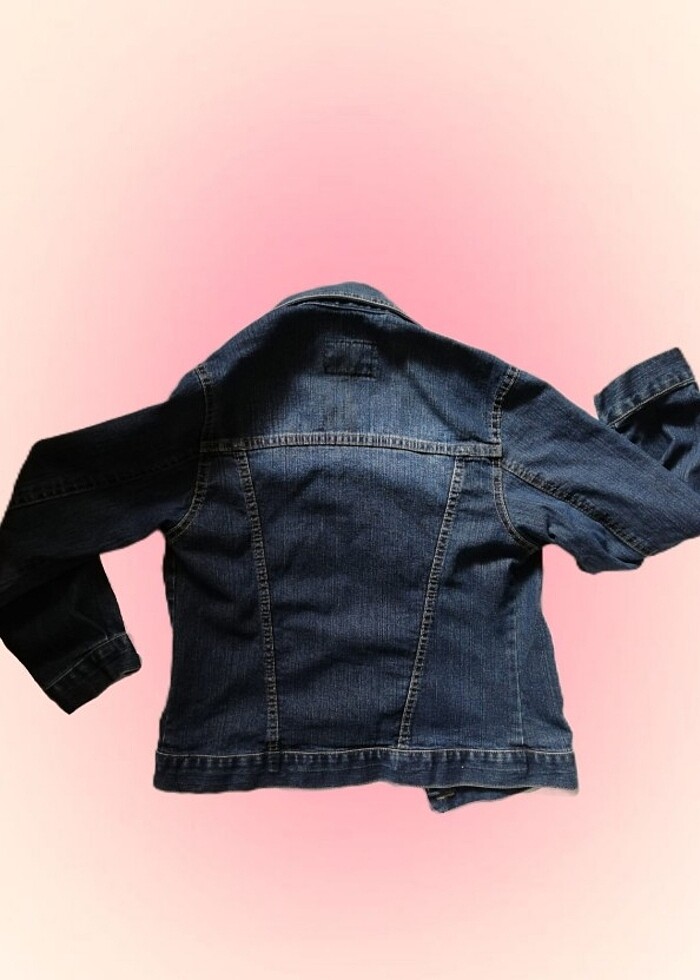 11-12 yaş kot ceket  - Görsel 2