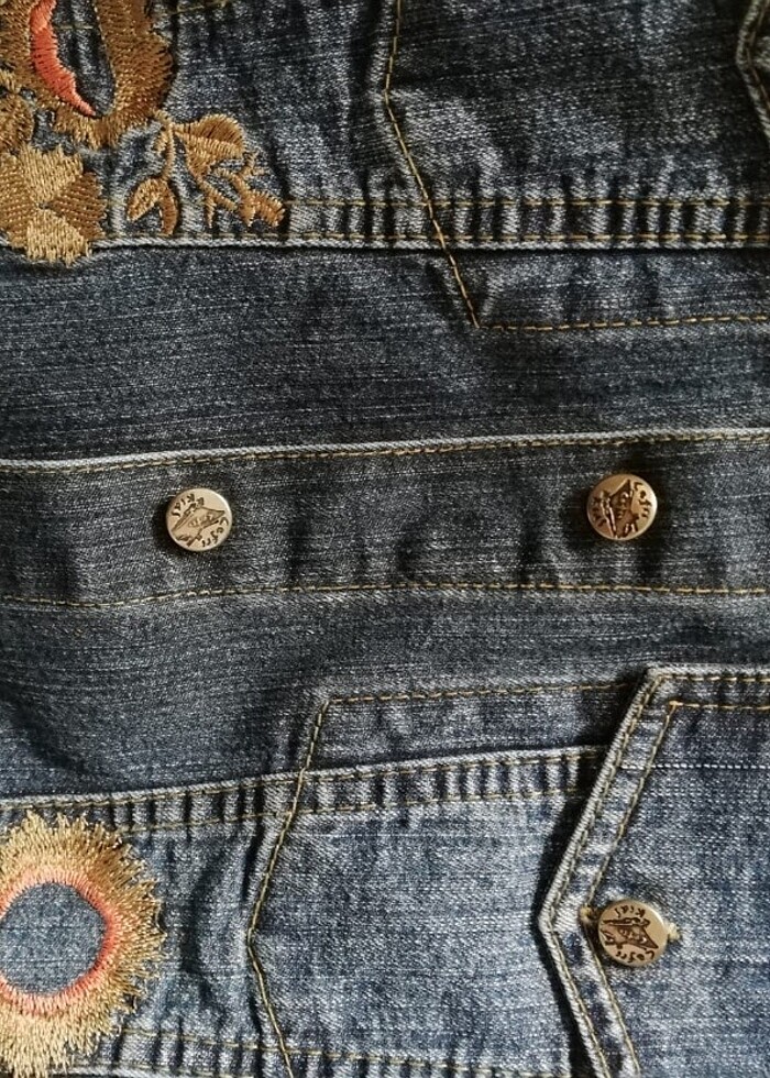 11-12 yaş kot ceket  - Görsel 3