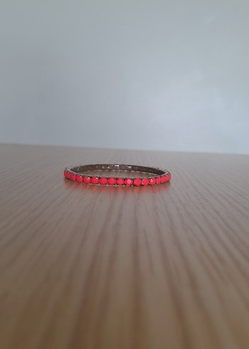 Boncuklu Mercan rengi Bohem Bileklik - Görsel 2