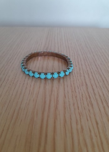 Boncuklu Turkuaz Bohem Bileklik - Görsel 3