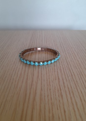 Boncuklu Turkuaz Bohem Bileklik - Görsel 2